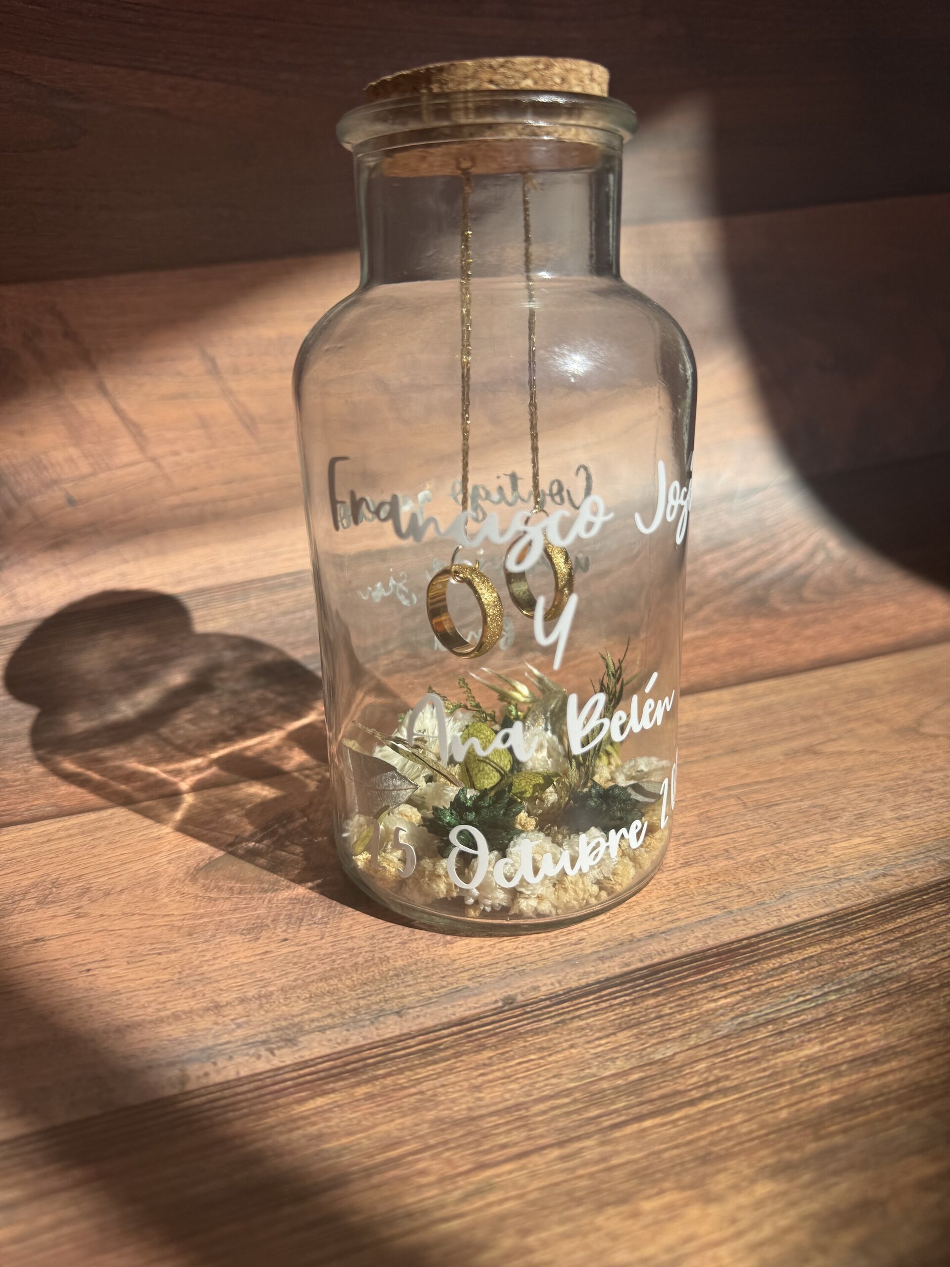 Porta alianzas rústico - 3