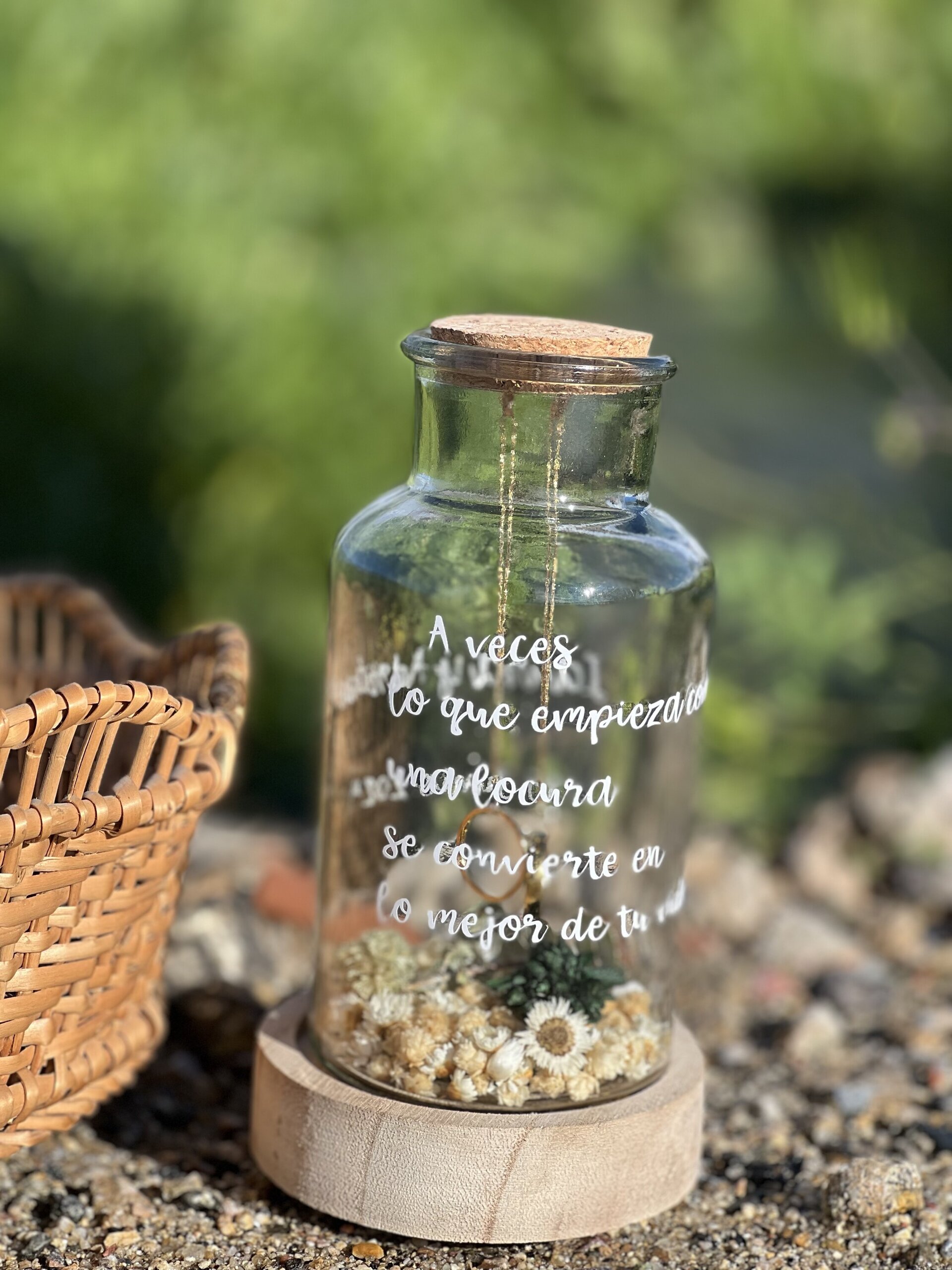 Portaalianzas rústico composición especial - 4