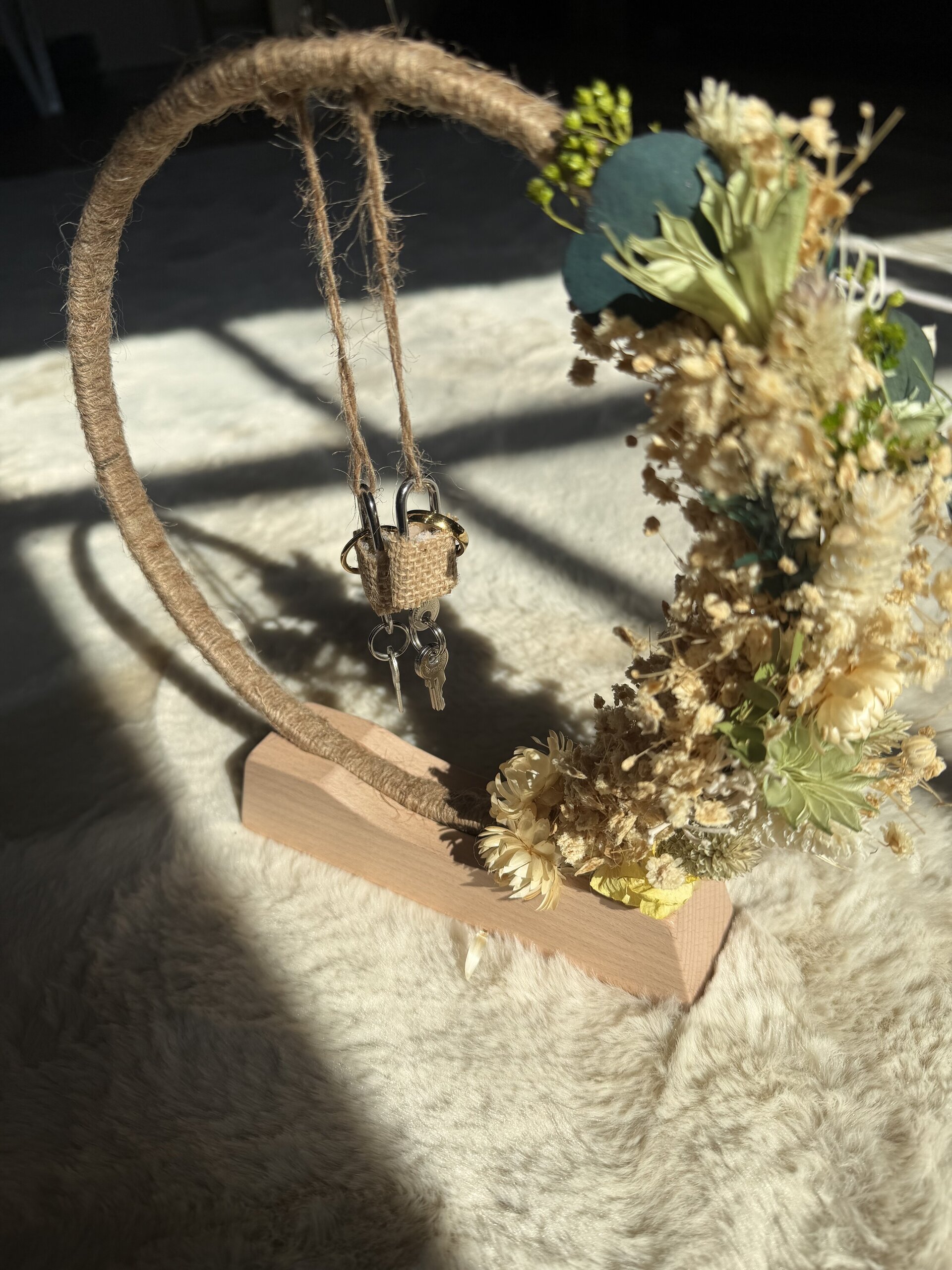 Porta alianzas candado - 1