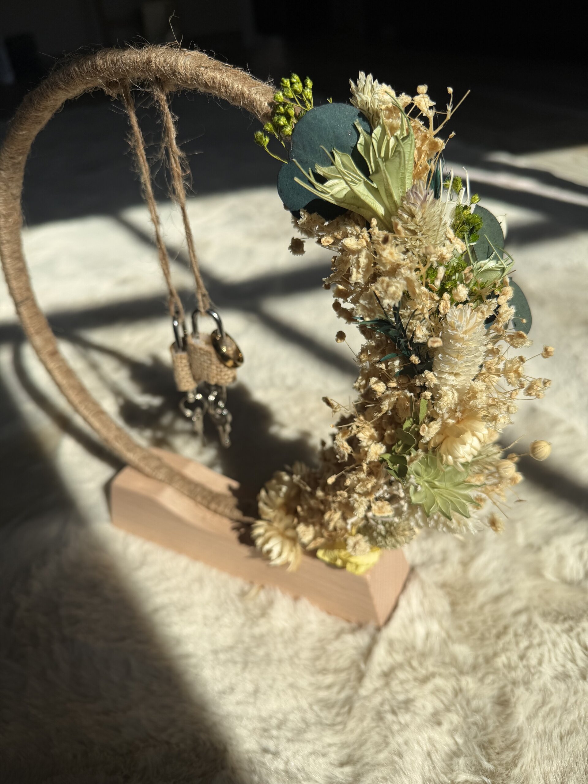 Porta alianzas candado - 6