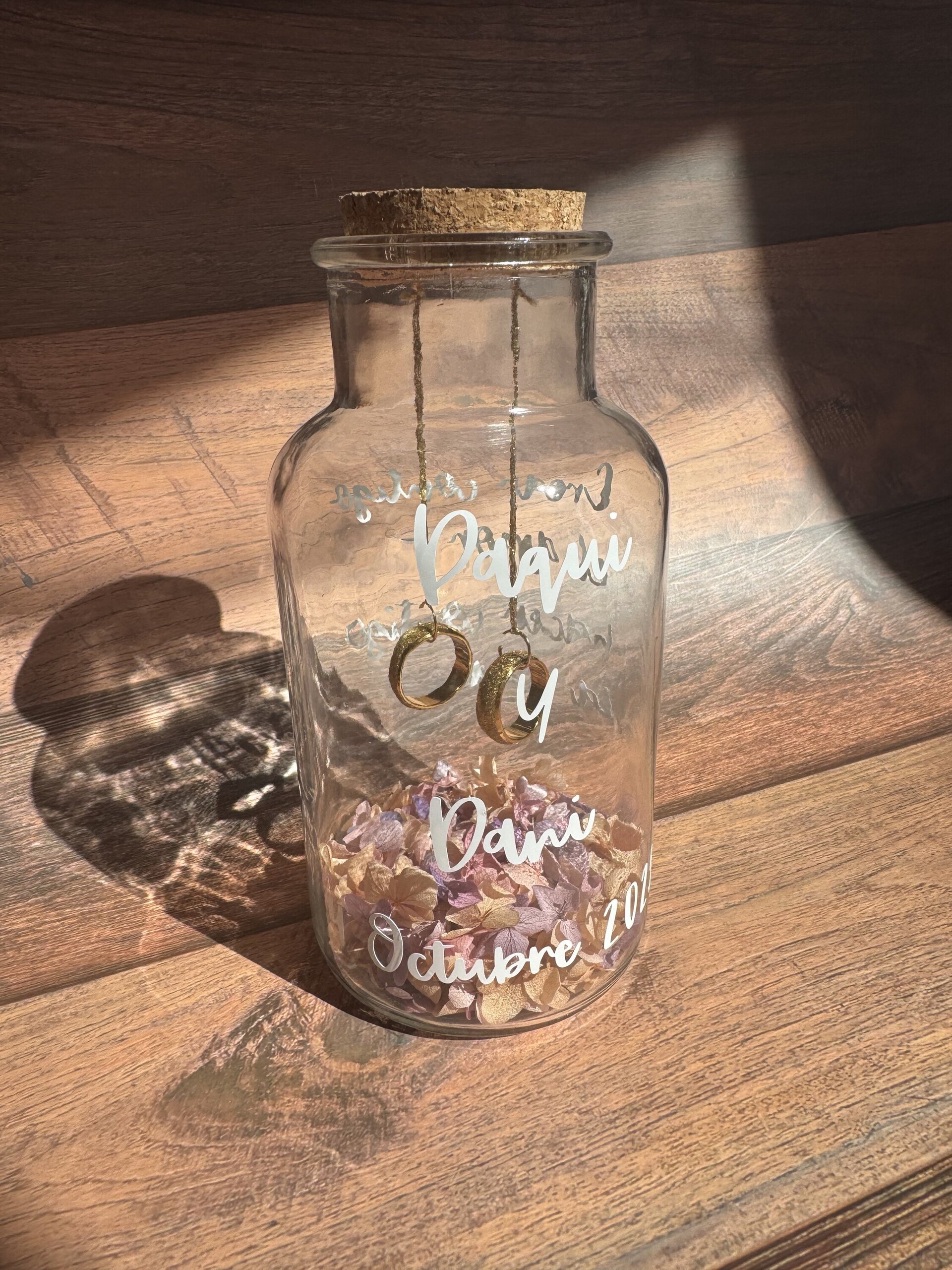 Porta alianzas rústico - 5